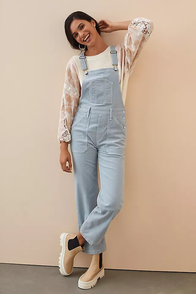 MOTHER The Rambler Corduroy Overalls | Anthropologie (US)