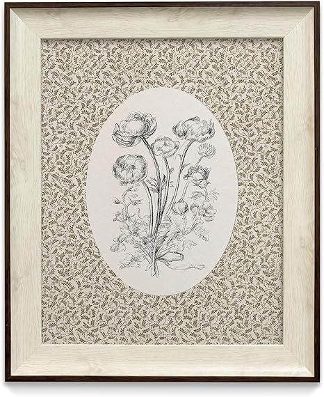 razliubit Vintage Flower Wall Art Prints, Replaceable Framed Vintage Wall Decors for Room Aesthti... | Amazon (US)