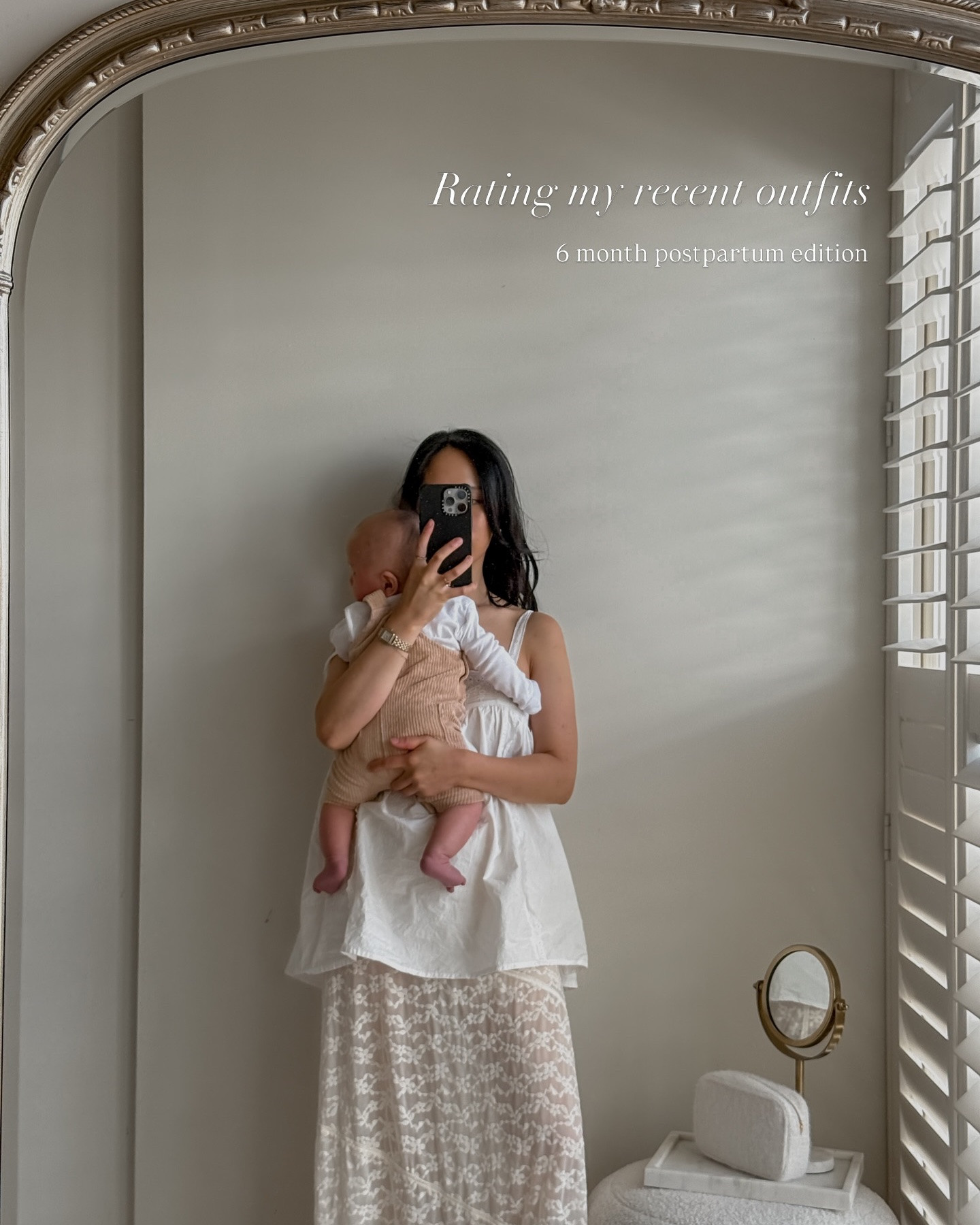 Outfits I’ve worn recently at 5 months postpartum. Jeans have finally re-entered my wardrobe again, but tbh I don’t LOVE them, still much prefer my elasticated bottoms. All outfits linked on my @ltk.australia 
.
.
.
.
.
.
#dissh #postpartummom #postpartumfashion #mumfashion #mumoutfit