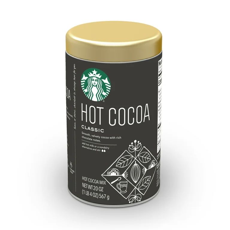 Starbucks Hot Cocoa Classic Mix Tin (20 Ounce) | Walmart (US)
