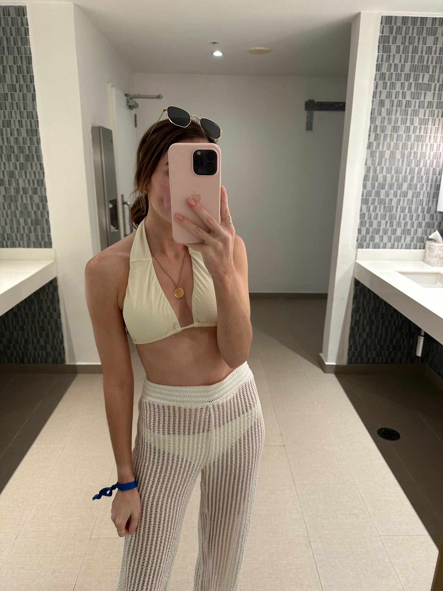 resort wear ootd 🌴 bikini is petal + pup // beach coverup pants are old from 12th tribe 

#LTKtravel #LTKstyletip #LTKSeasonal