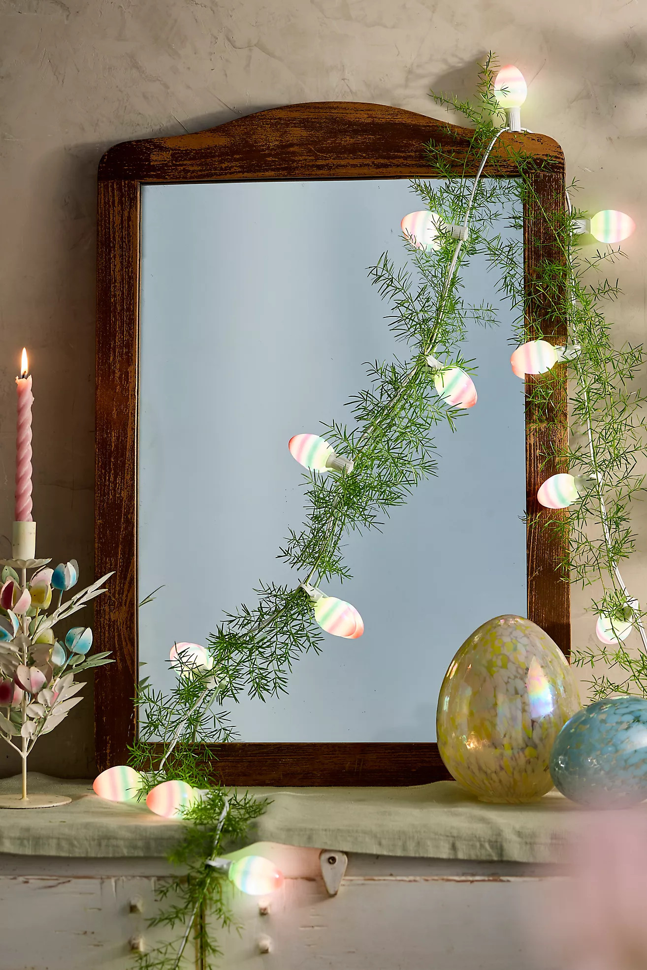 Stargazer Garden Lights, Set of 10 Bulbs, Pastel Egg | Anthropologie (US)