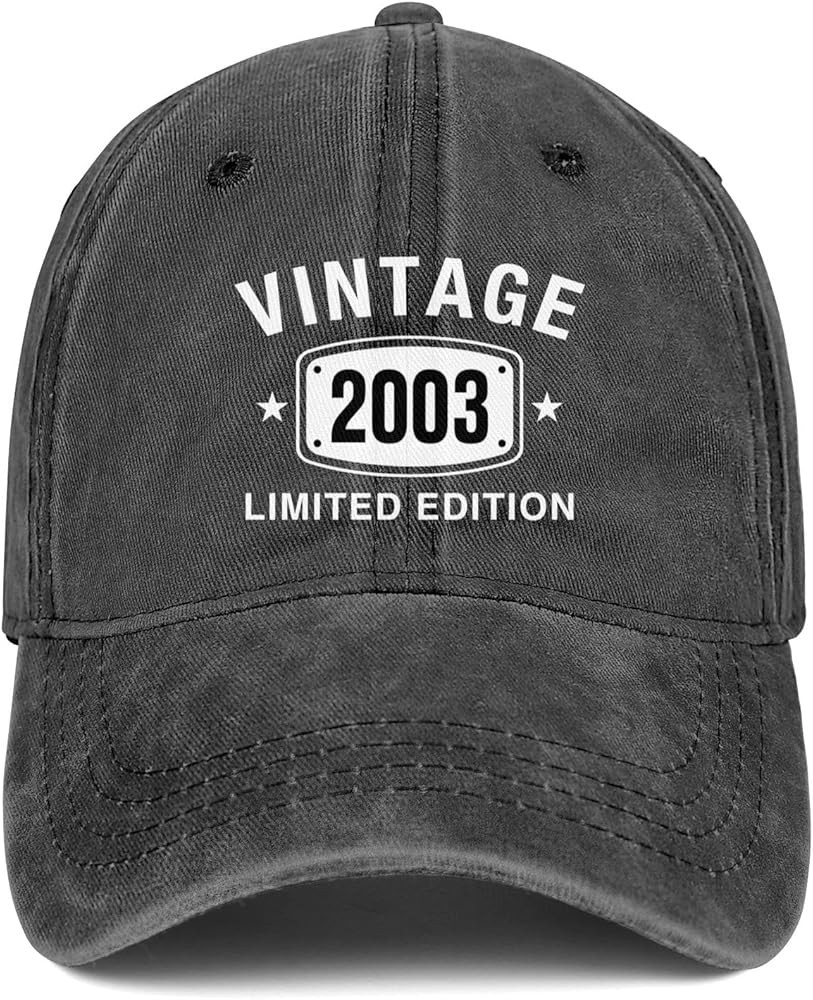 21st Birthday Gifts for Her Him Vintage 2003 Hat Turning 21 Gift Ideas for Men Women | Amazon (US)