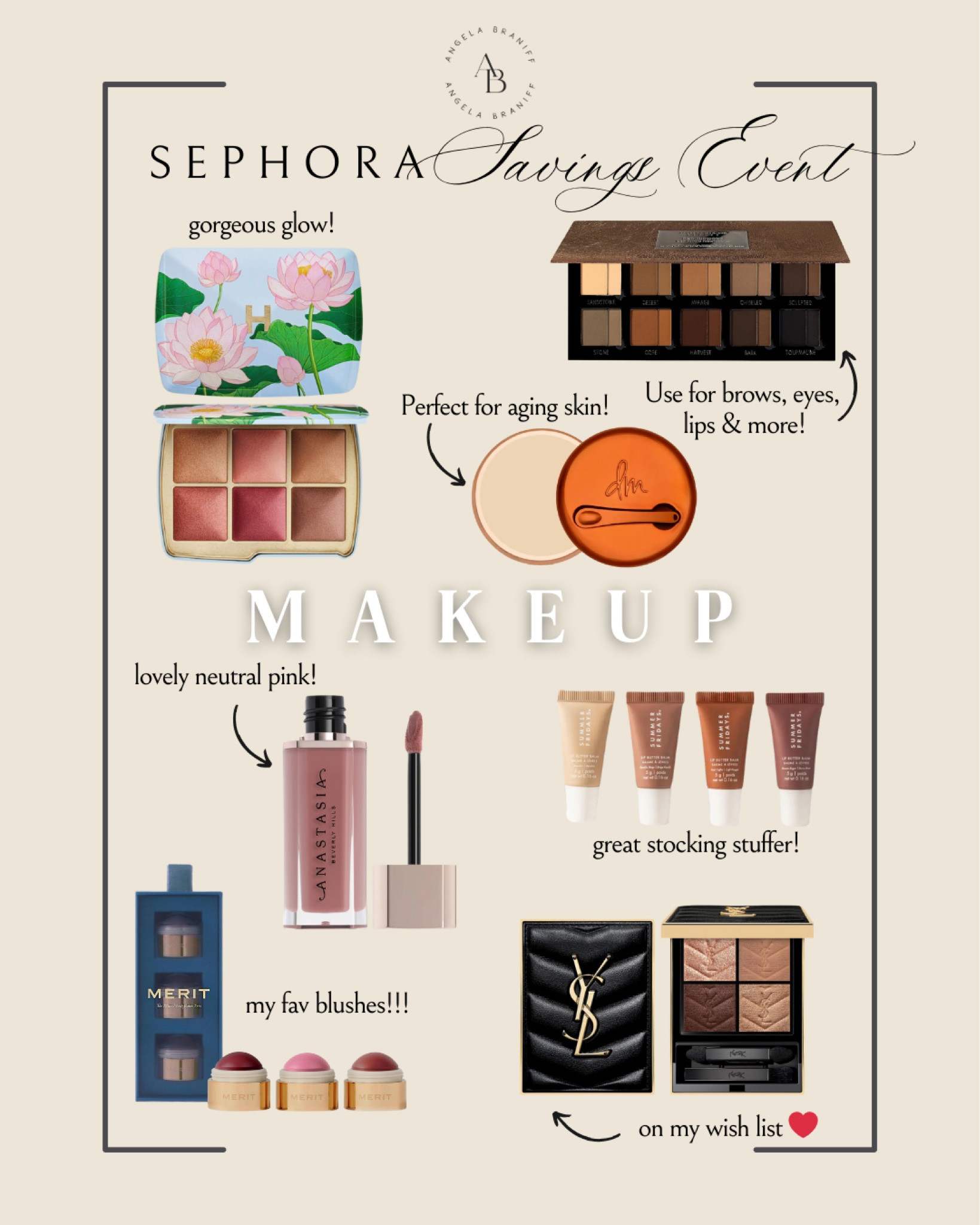 The Sephora savings event is here 🤎 I use this 20% off to stock up on my regular products, grab some gifts, and try a couple things from my wishlist! ❤️



#LTKHoliday #LTKSaleAlert #LTKBeauty