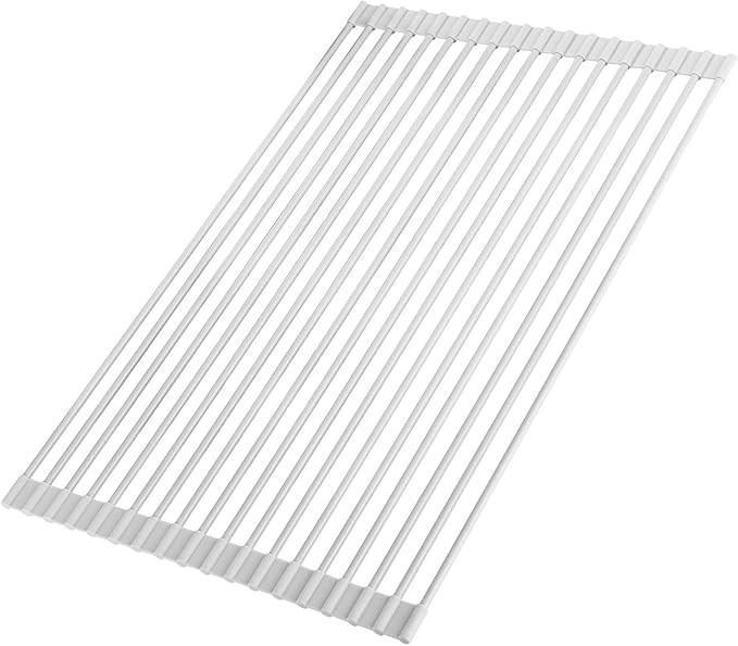 Roll Up Rack, Collapsible Dish Drying Rack-In The Sink Drying Mat-Multipurpose Dish Drainer-Rv Di... | Amazon (US)
