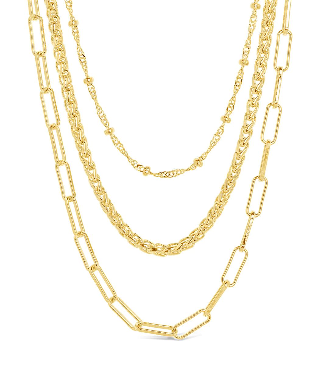 Parisa Layered Chain Necklace | Sterling Forever