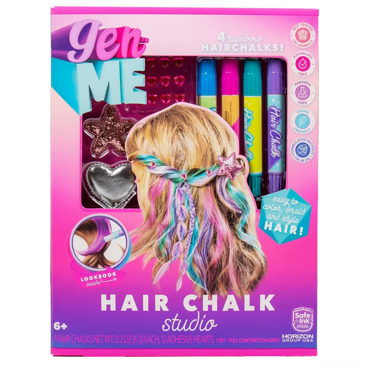 GenMe Rainbow Hair Chalk Studio | Target
