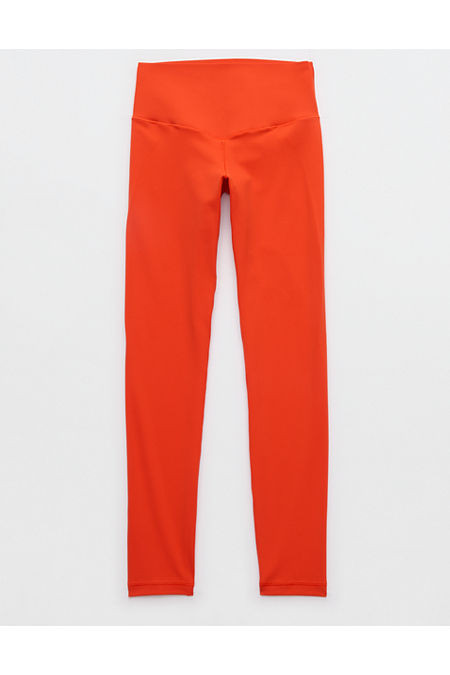 OFFLINE By Aerie Real Me XTRA Hold Up! Lift Legging Women's Orange Flare L Short | American Eagle Outfitters (US & CA)