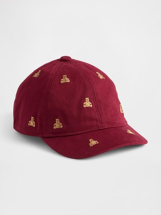 Toddler Organic Cotton Bear Baseball Hat | Gap (US)
