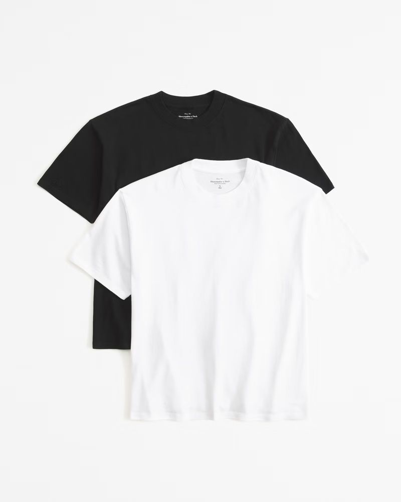 2-Pack Essential Easy Tees | Abercrombie & Fitch (US)