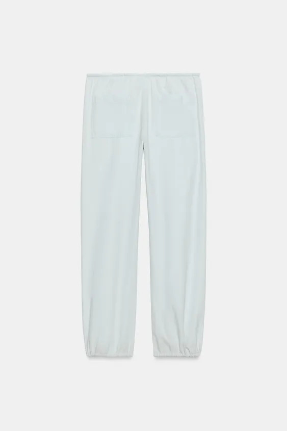 DRAWSTRING FLOWING TROUSERS | Zara UK