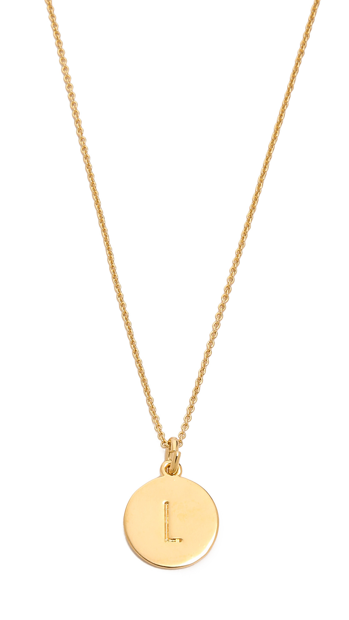 Kate Spade New York Letter Pendant Necklace - L | Shopbop