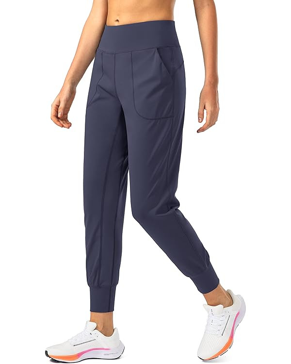 Soothfeel Women's Joggers with Zipper Pockets High Waisted Athletic Workout Yoga Pants Joggers fo... | Amazon (US)
