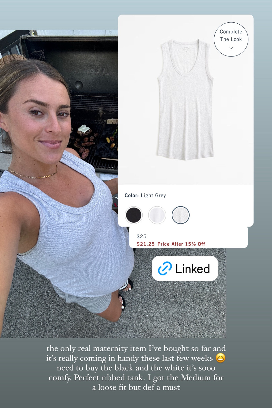 The best tank for pregnancy 🙏 wearing medium but could do small too. Covers the bump / extra long!

#LTKBump