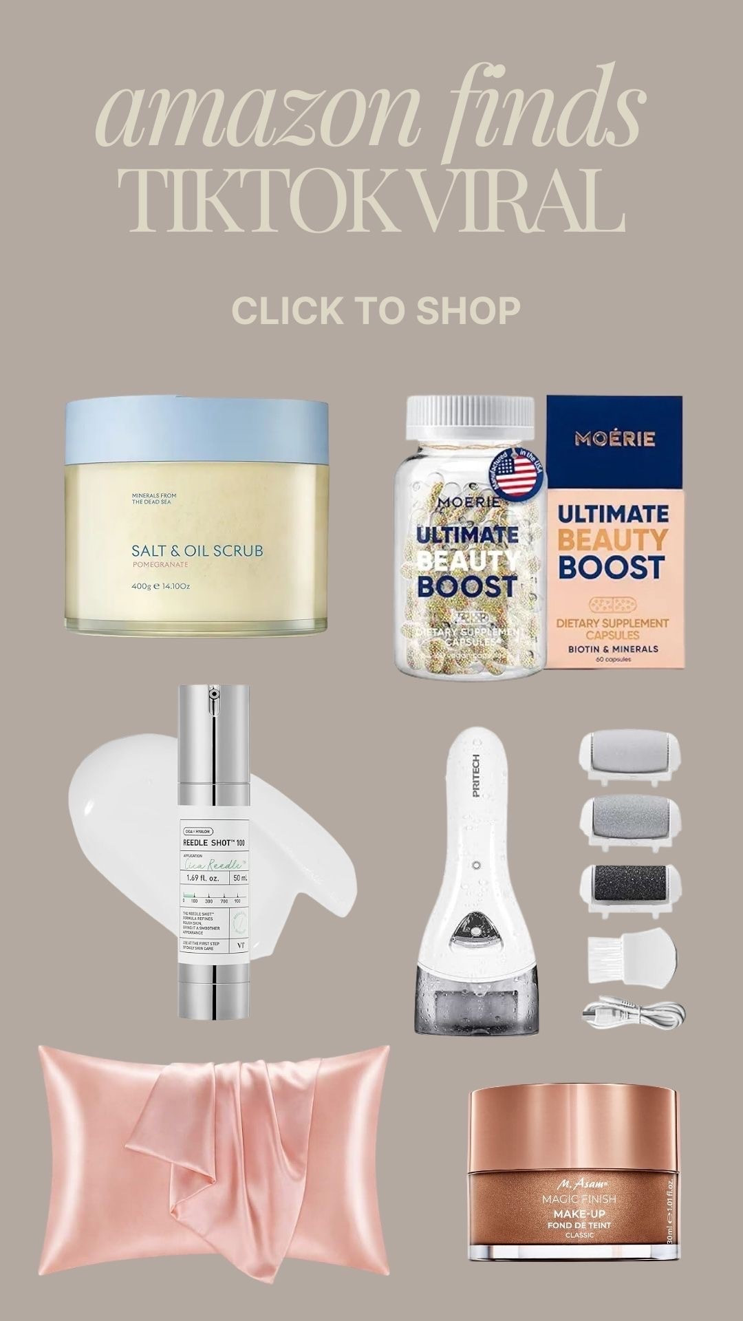 ✨ Amazon finds TikTok Viral Products ✨

The internet made me buy it 👀💅 These viral favs are trending for a reason! 

#tiktokmademebuyit #viralfavorites #viraltiktokproducts #amazonfinds #amazonbeauty #tiktoktrending #beautyobsessed #selfcarefinds #stockingstuffers #ltkfinds #ltktrending #affordablefinds #musthaves #giftideas #holidayfinds #amazonfinds

#LTKGiftGuide #LTKselfcare #LTKHoliday