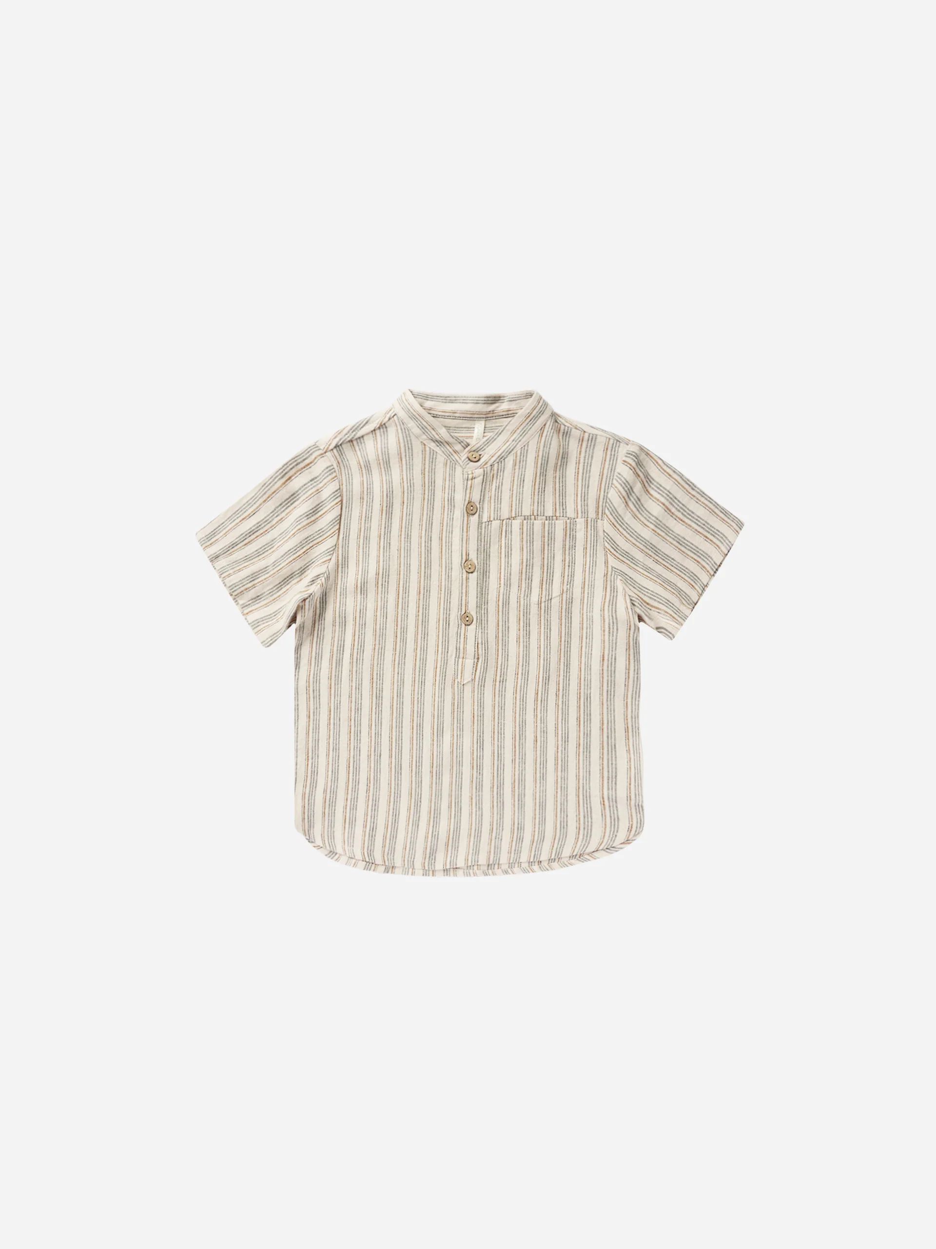 Mason Shirt || Nautical Stripe | Rylee + Cru