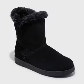 Women's Cat Mid Shearling Style Boots - Universal Thread™ | Target
