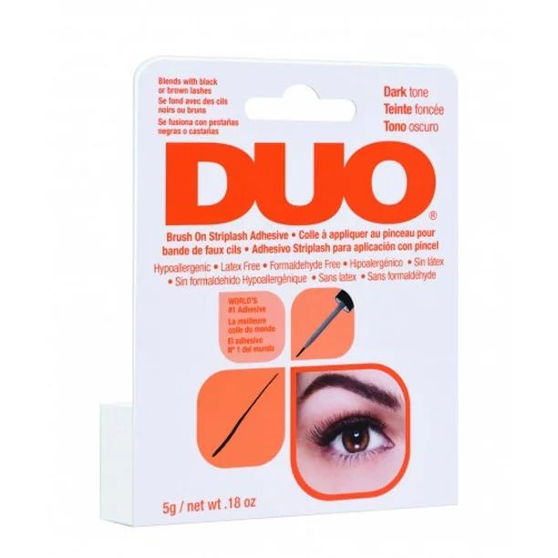 Duo Brush-On Eyelash Adhesive, Dark - Walmart.com | Walmart (US)