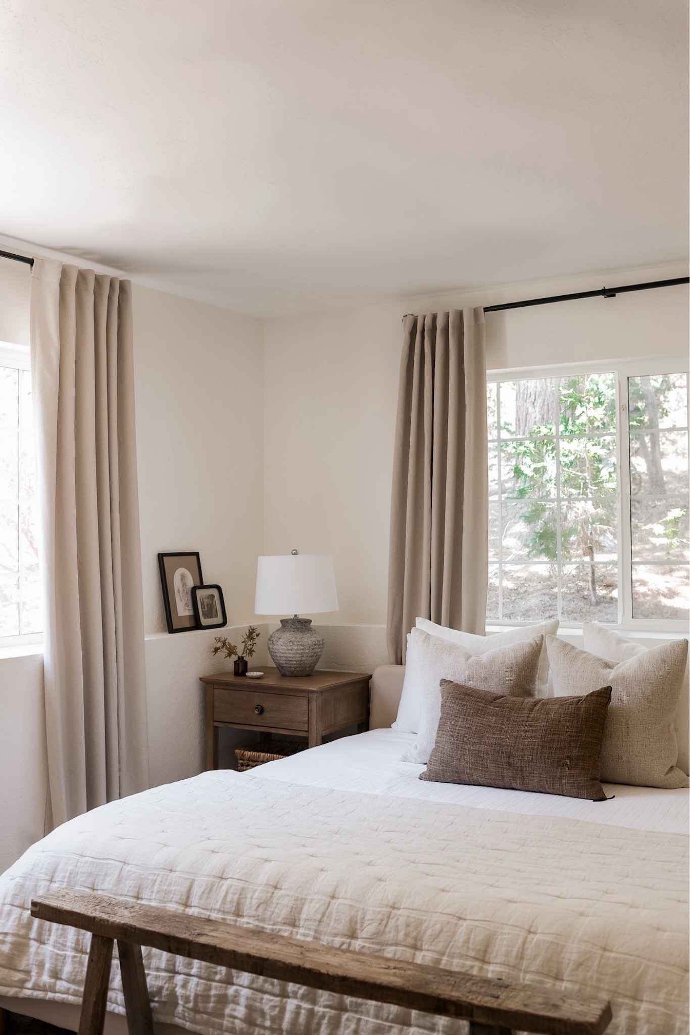 Shop our fall bedroom! 🍂

#neutral #bed #curtain #pillow #lamp 

#LTKHome #LTKSeasonal #LTKSaleAlert