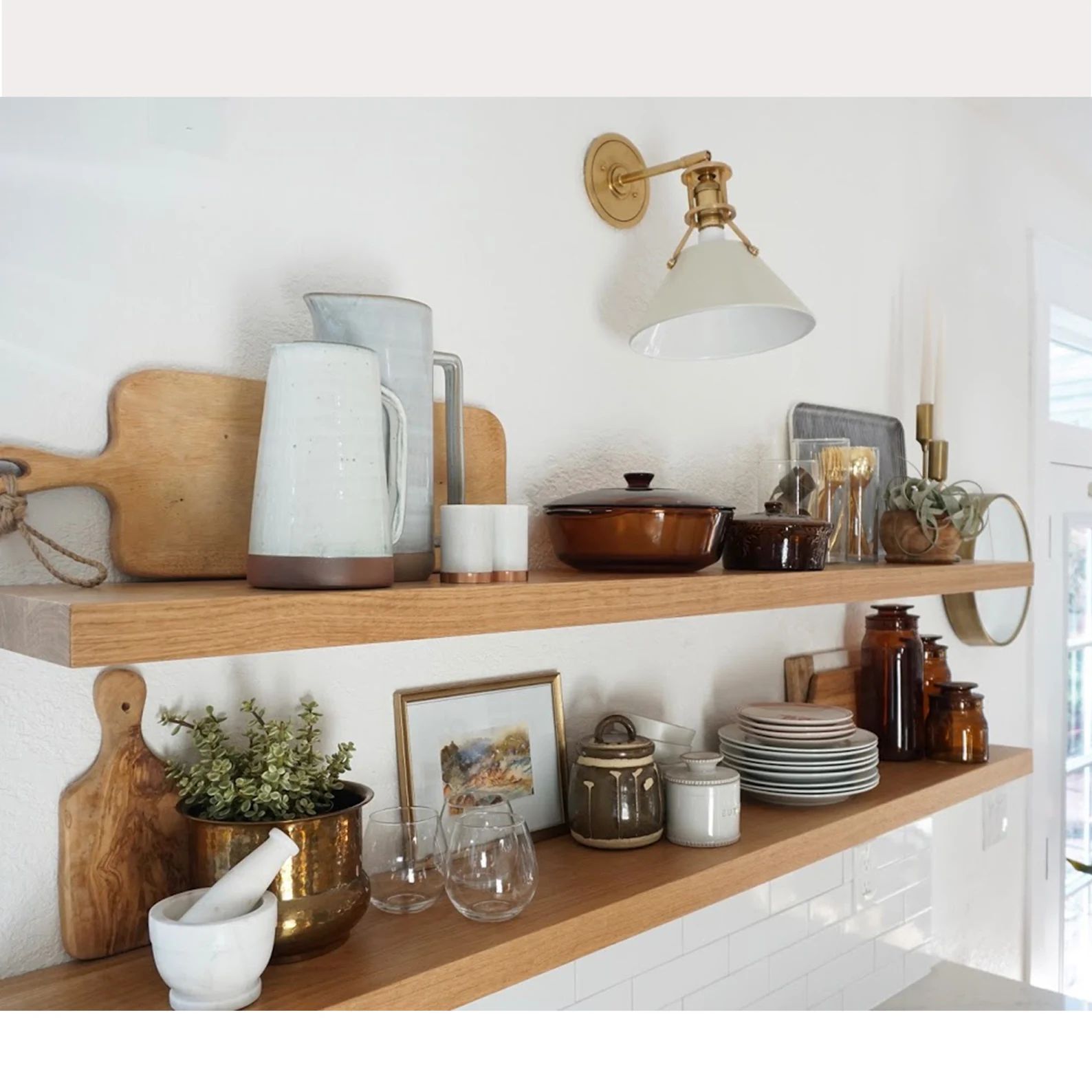 FLOATING OAK SHELVES Aɴʏ Cᴏʟᴏʀ Any Size Included Ez Mount ™ | Etsy | Etsy (US)