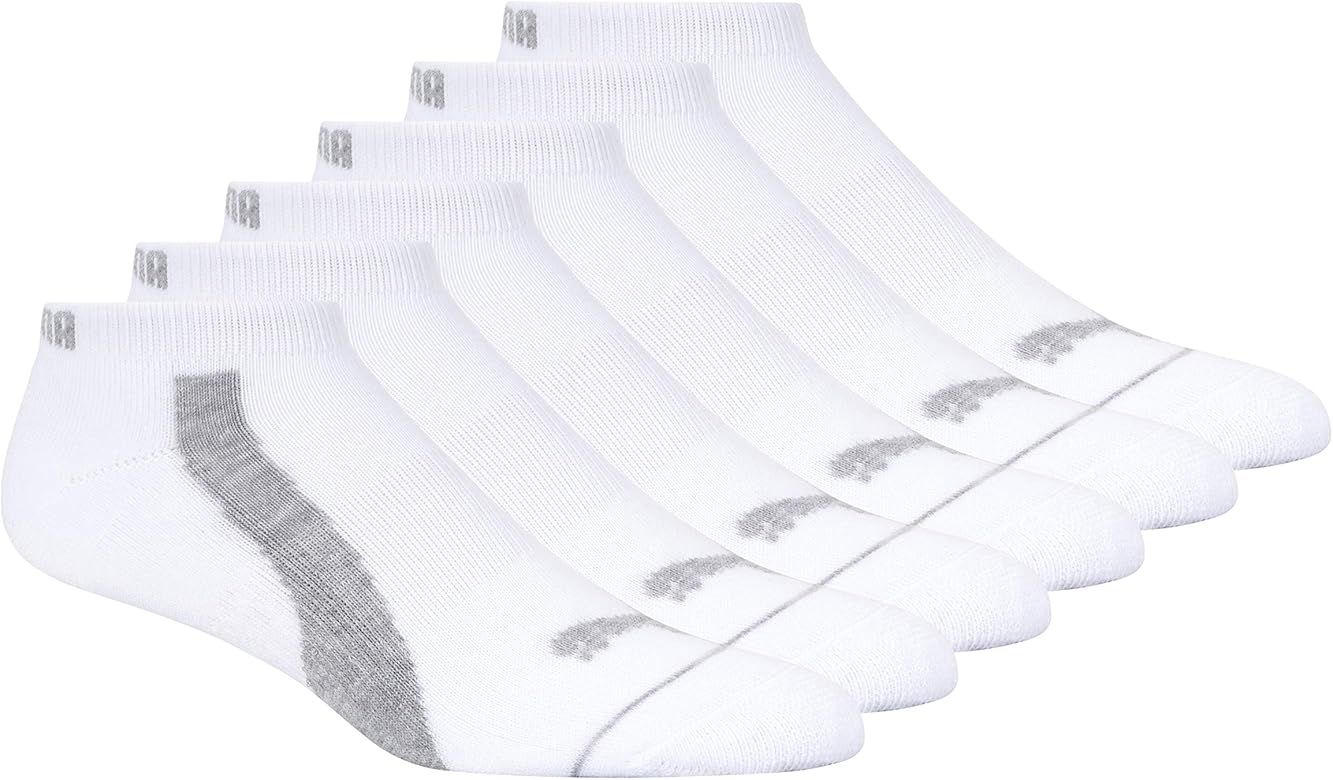 PUMA womens 6 Pack Low Cut Socks | Amazon (US)