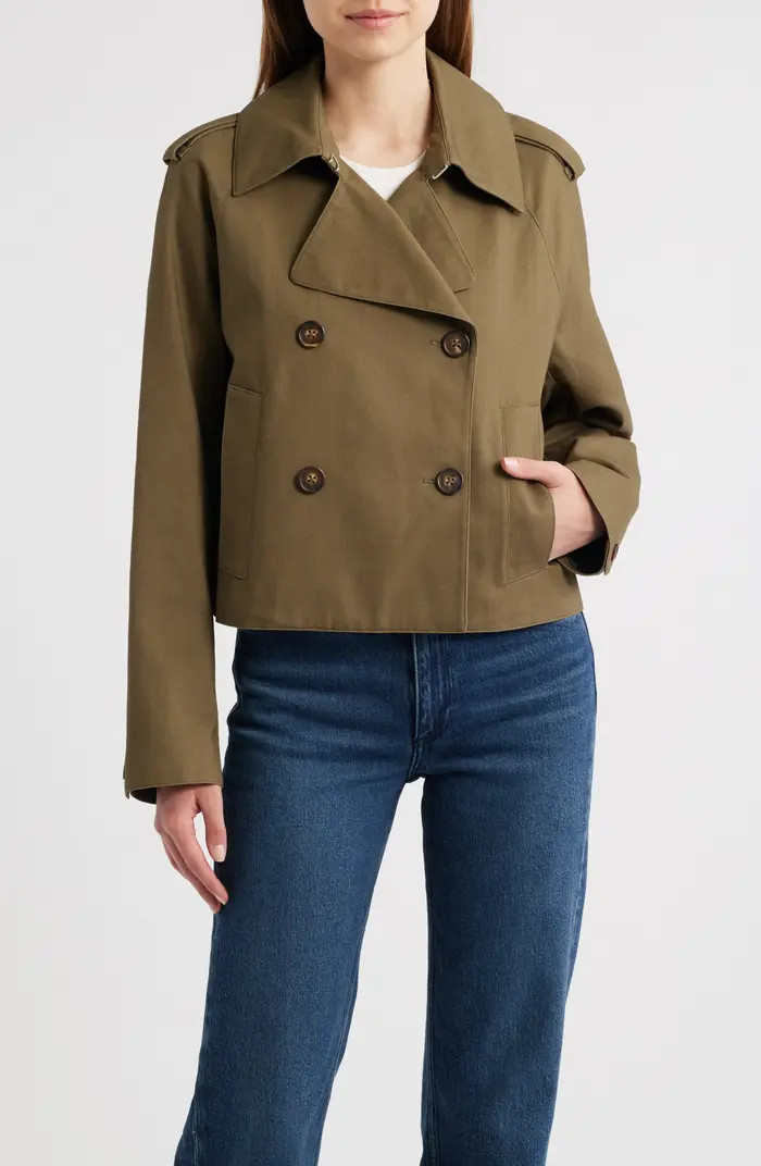 Betty Crop Trench Coat | Nordstrom