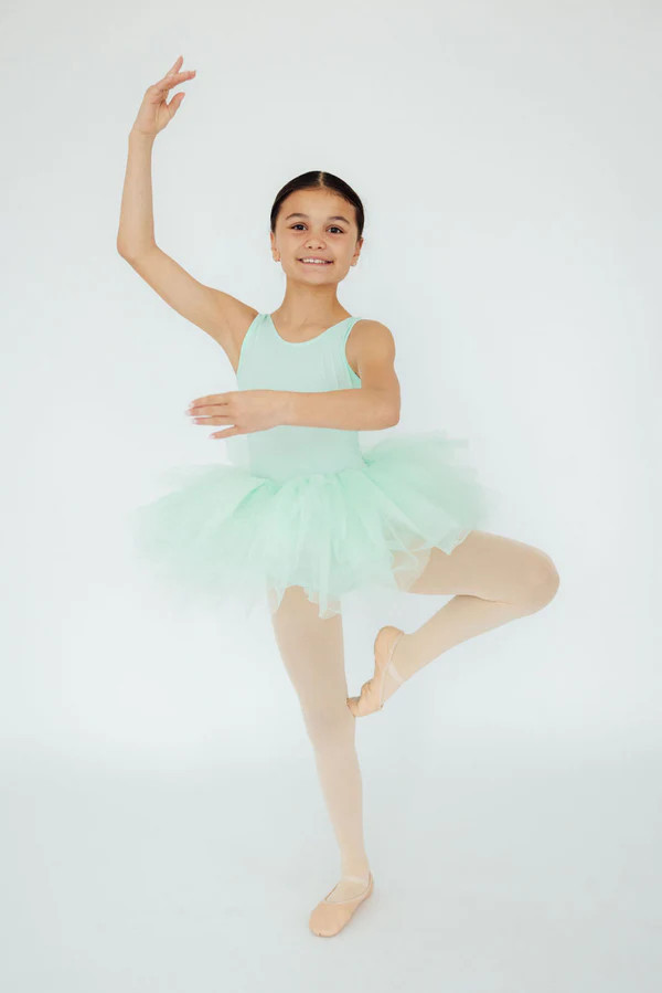 Pastel Green Tank Tutu Leotard | Mila and Rose