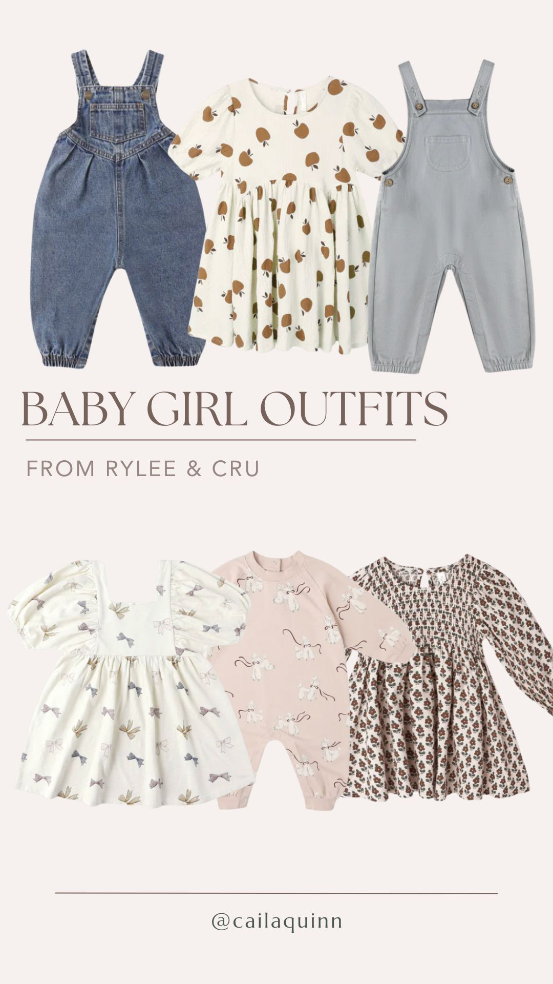 Baby girl outfits from Rylee & Cru 

 #LTKBaby #LTKKids