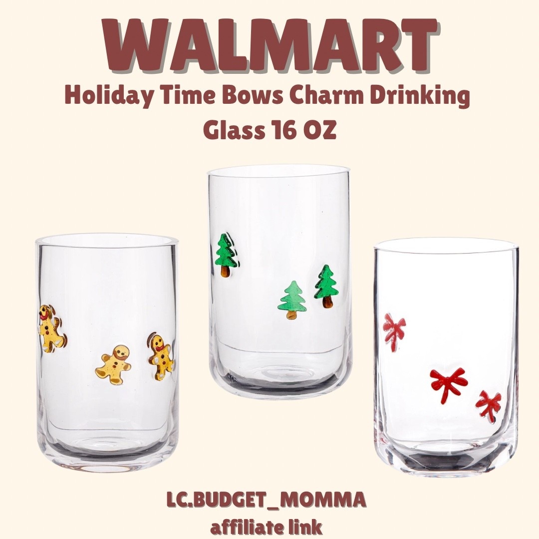 $5.97 Xmas Glass Cups at Walmart 

#walmart #glass #glasscup #xmas #christmas #christmastree #ribbon #gingerbread #walmartfinds 

#LTKGiftGuide #LTKHoliday #LTKSeasonal