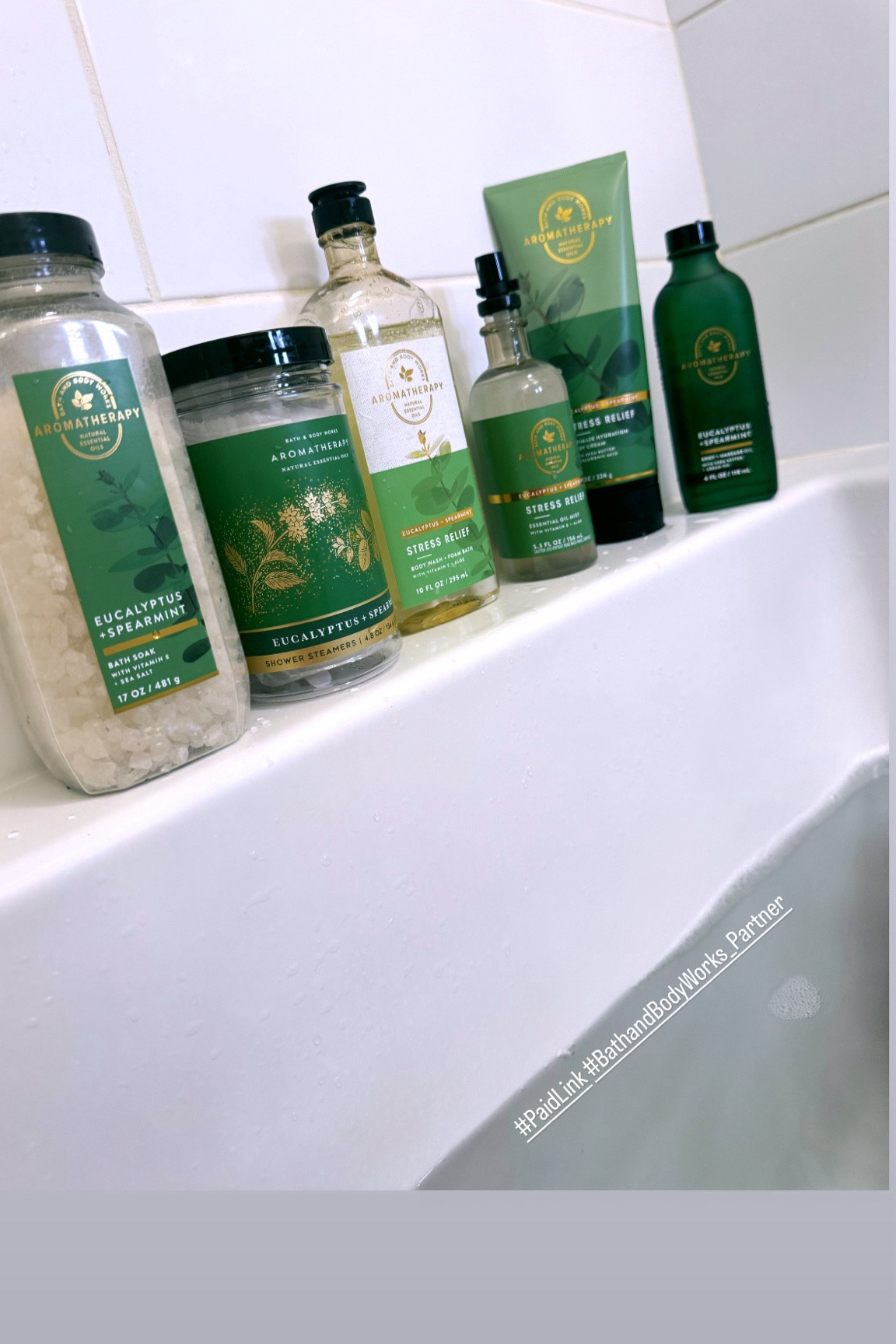 @bathandbodyworks #ad #paidlink #relax #bathritual #calmbeauty Bath time ritual, activated. 🍃 🛀🏼 
 

#LTKHome #LTKBeauty #LTKFindsUnder50