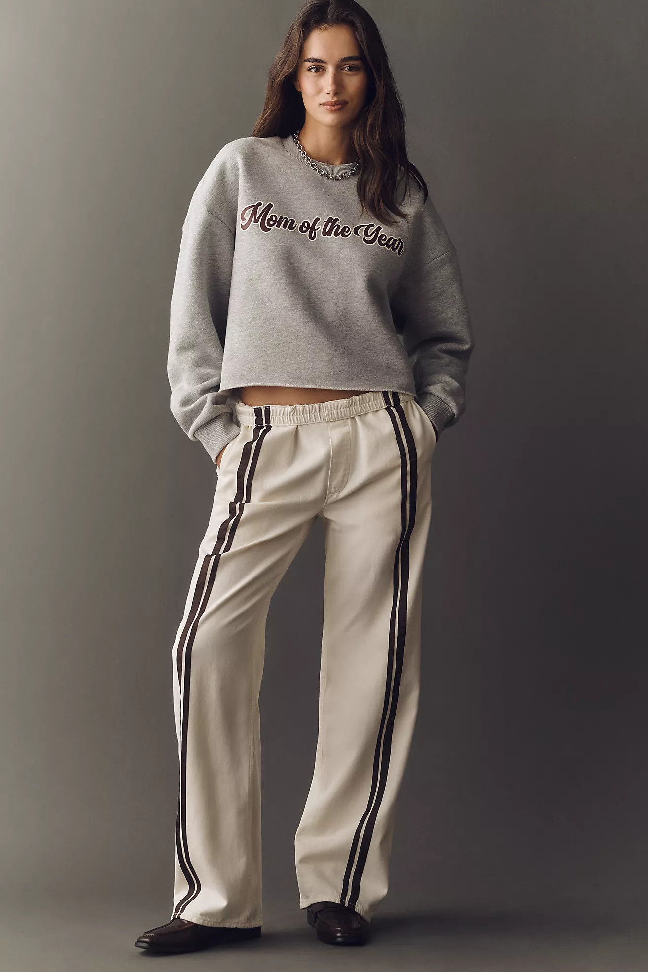 Favorite Daughter Mom of the Year Cropped Pullover | Anthropologie (US)