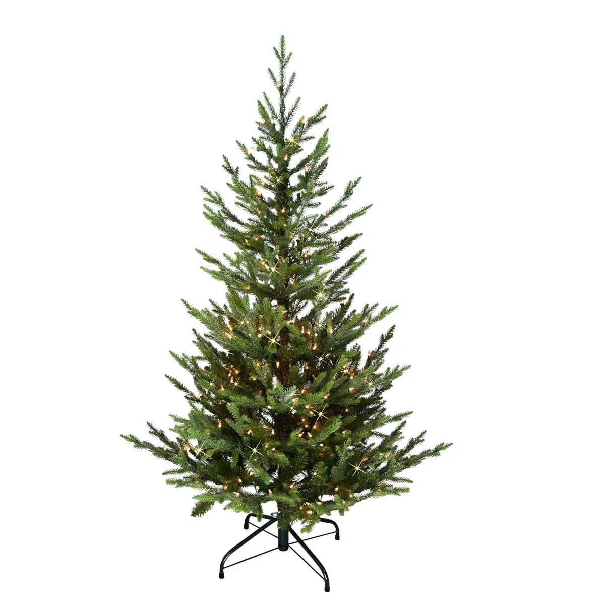 Lighted Artificial Fir Christmas Tree | Wayfair North America