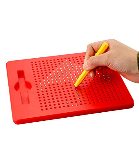 RAINBOW TOYFROG Free Play Stylus Magnetic Drawing Board with Magnat Pen,for Kids Over 3 Years Old | Amazon (US)