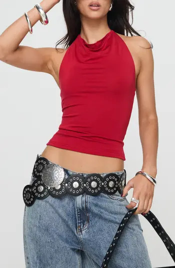 Imposter Jersey Halter TopPrincess Polly | Nordstrom