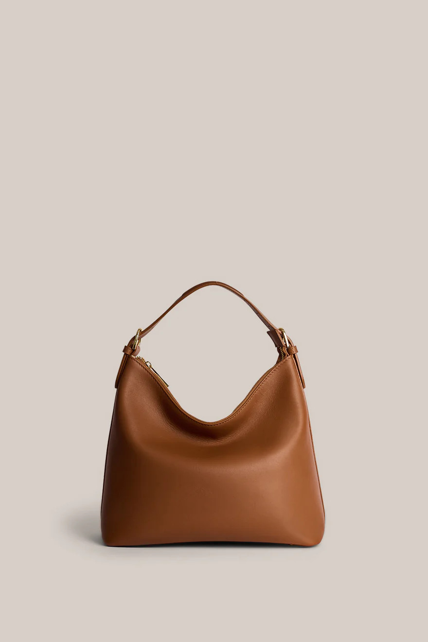 Harper Tan Leather Hobo Bag – VESTIRSI | VESTIRSI