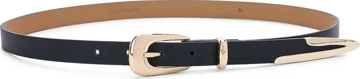 Ettika Liquid Metal Western Buckle Belt | Nordstrom | Nordstrom