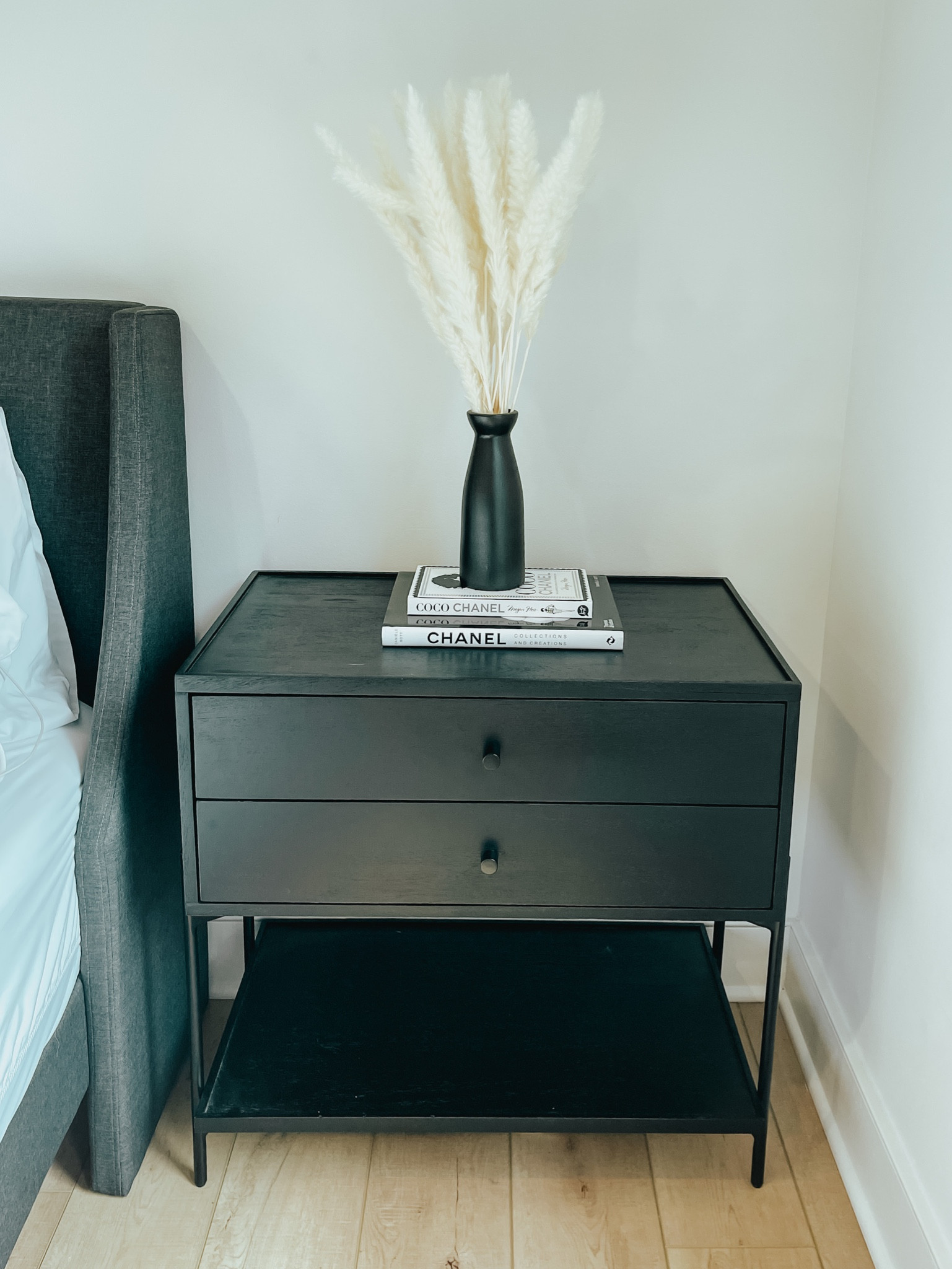 Black night table
Home decor 

#LTKstyletip #LTKhome #LTKsalealert