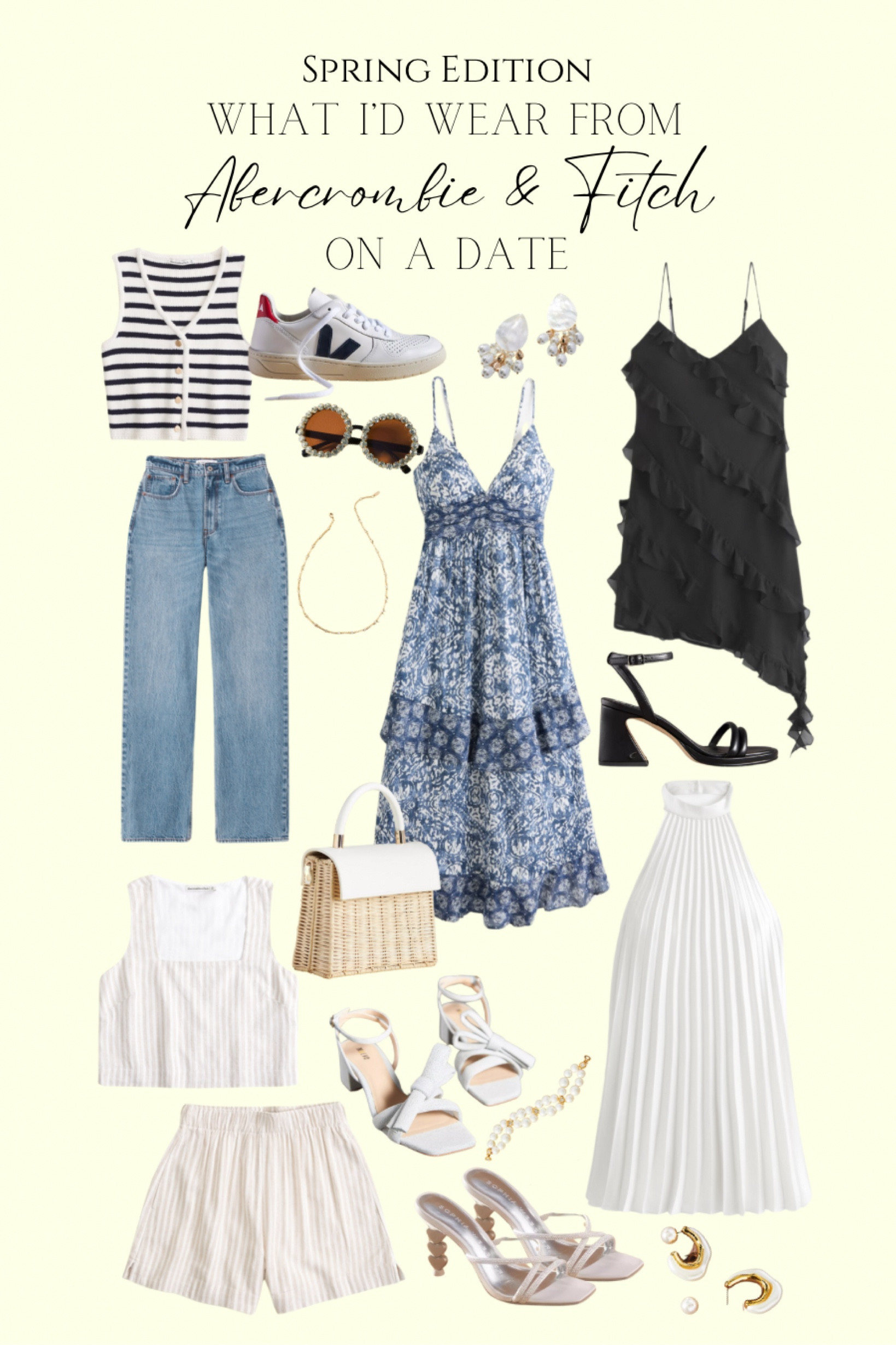 What I’d wear on a date - Abercrombie & Fitch Spring edition 

#LTKstyletip #LTKsalealert #LTKSeasonal