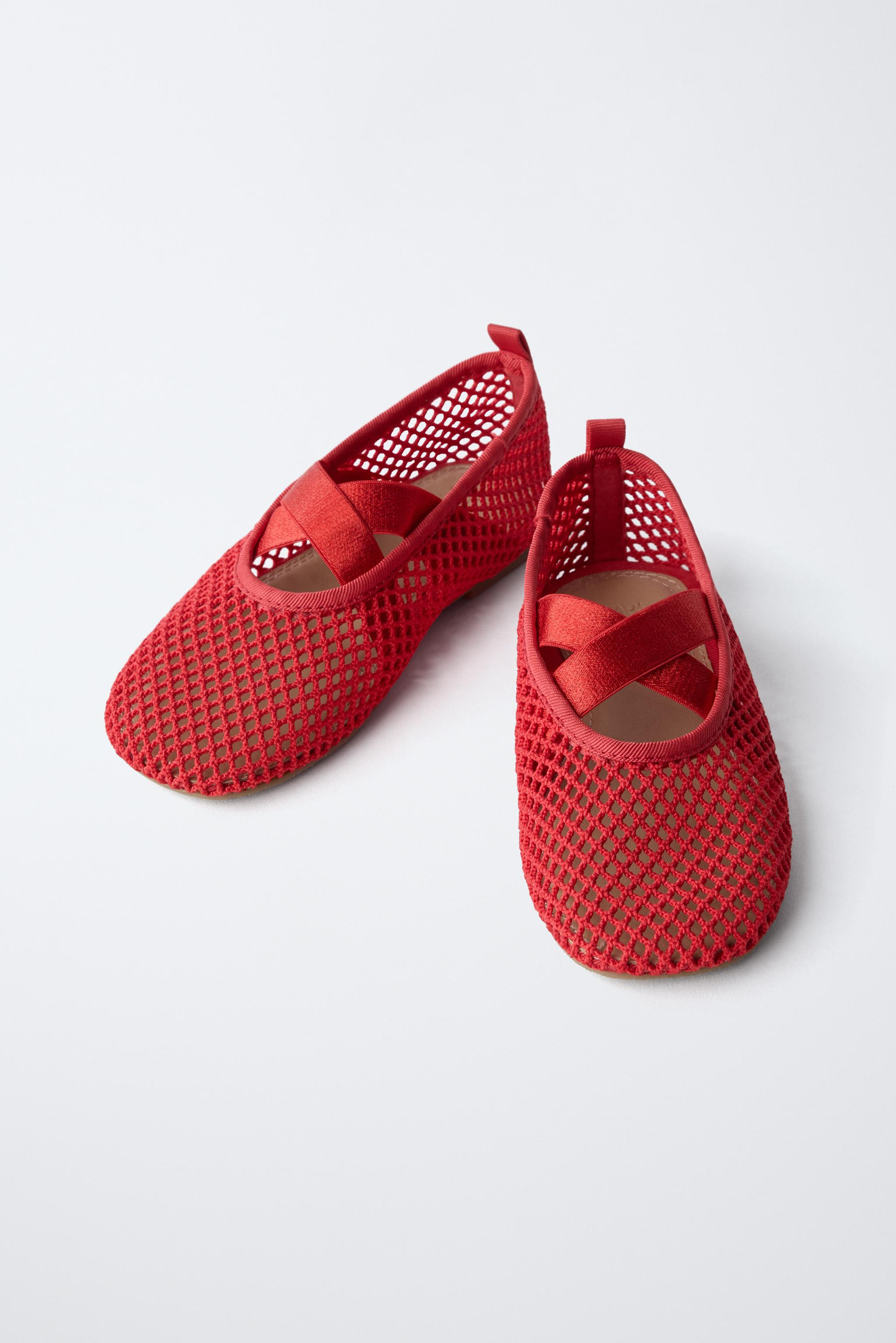 MESH BALLET FLATS | Zara US