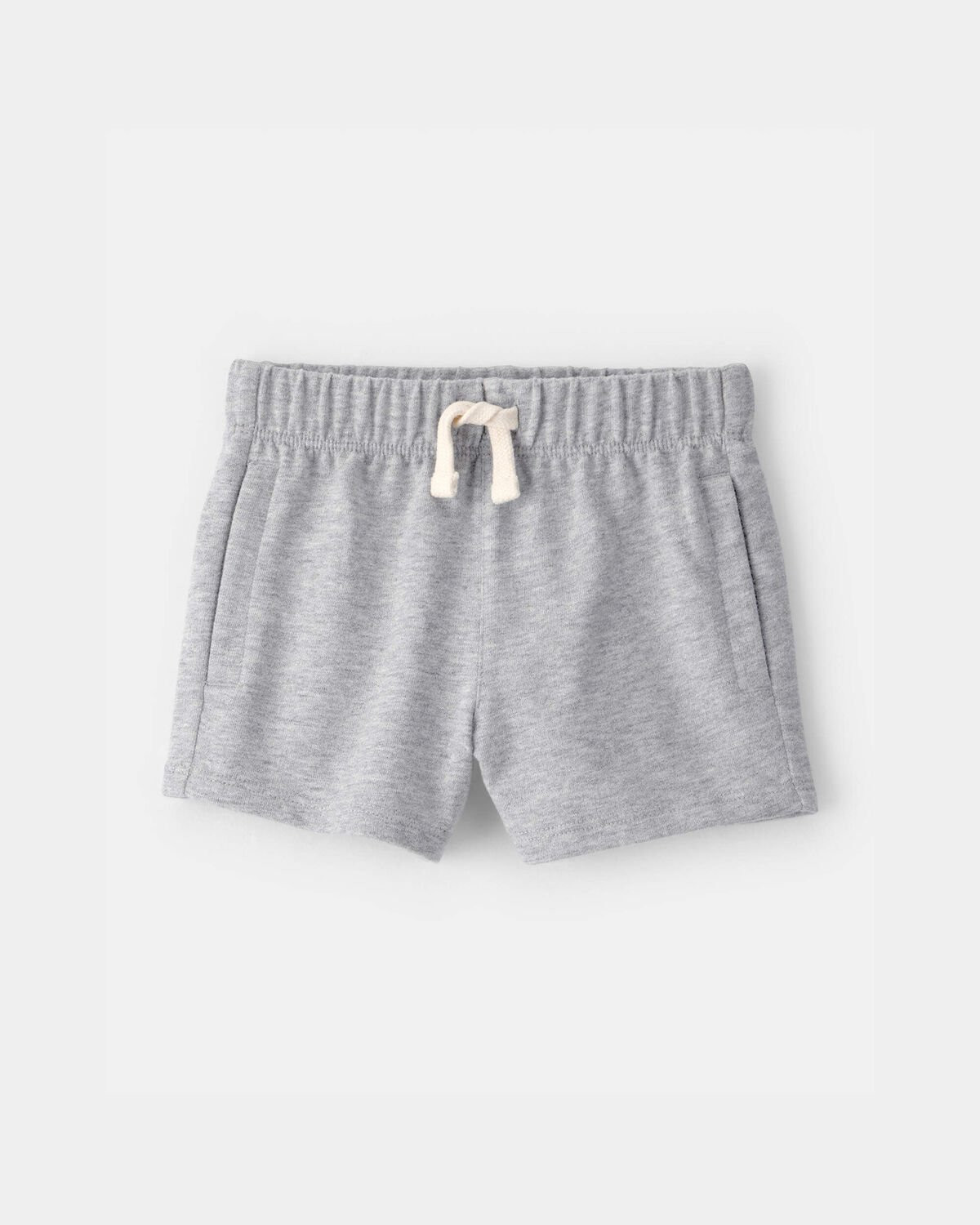 Baby Boy French Terry Shorts - Heather Grey | Carter's Inc