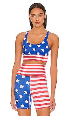 BEACH RIOT Leah Top in Stars & Stripes from Revolve.com | Revolve Clothing (Global)