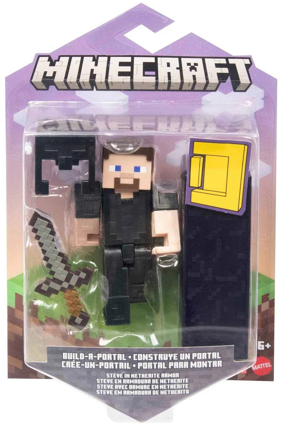 Minecraft Craft-A-Block Assortment Figures, Authentic Character Based on the Video Game | Walmart (US)
