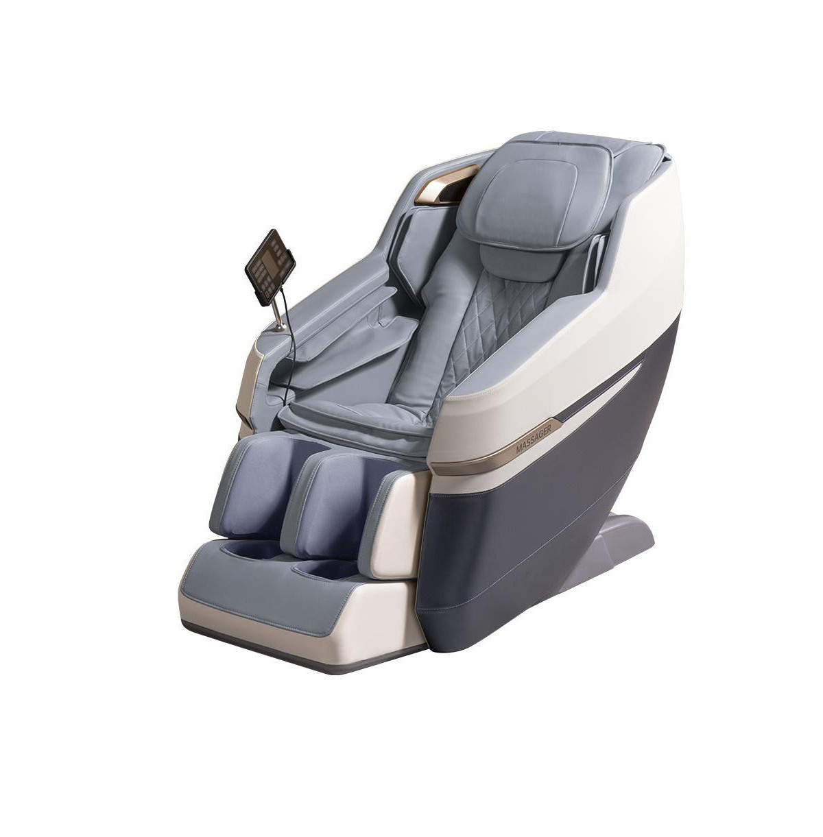 Massage Chair Full Body, Zero Gravity Massage Chairs Recliner with Rapid Heated,Touch Screen, Foot Roller Massage - Grey | Macy's