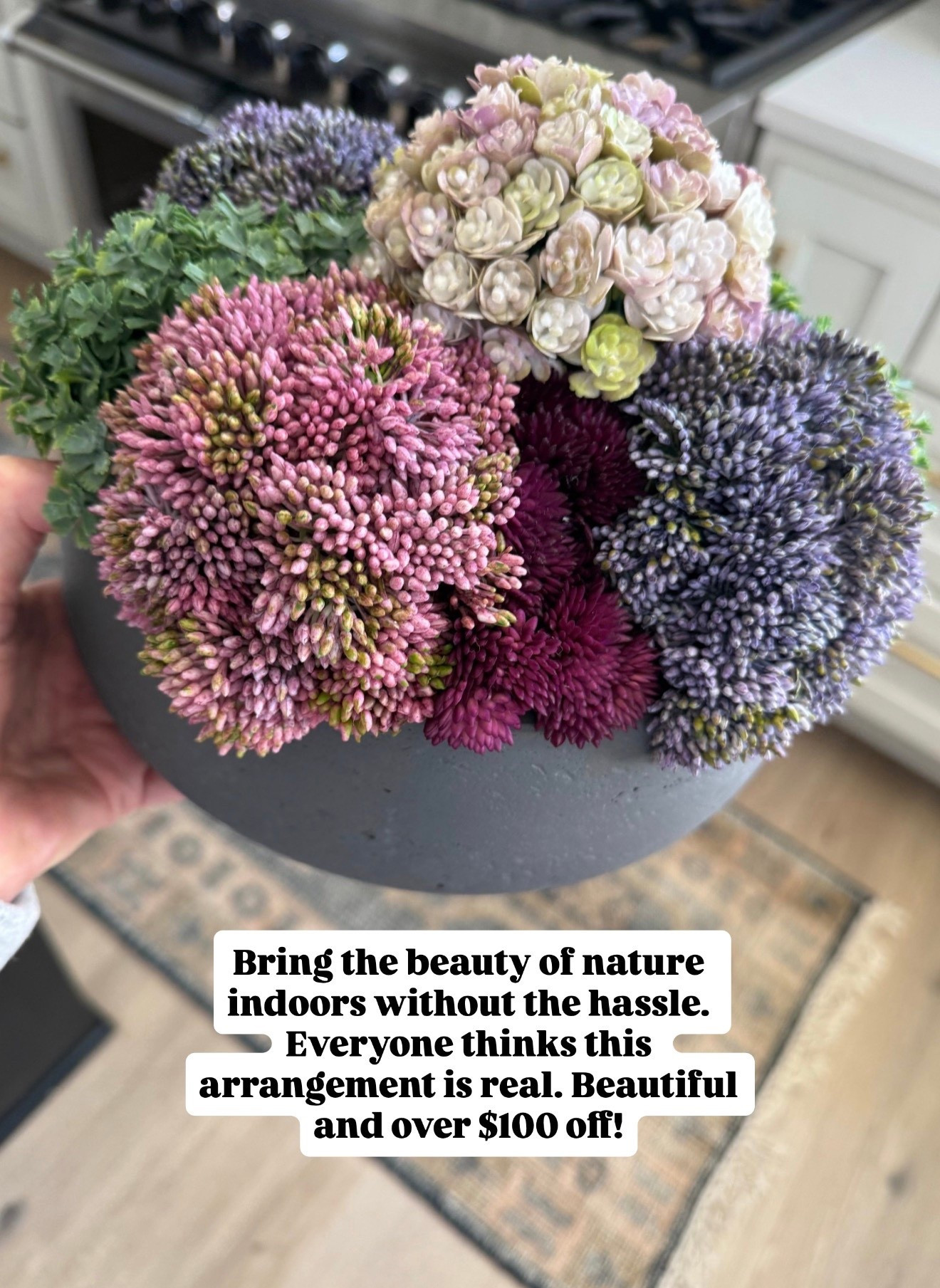 Floral arrangement that looks real and feels real, too. A great gift 

#LTKOver40 #LTKHome