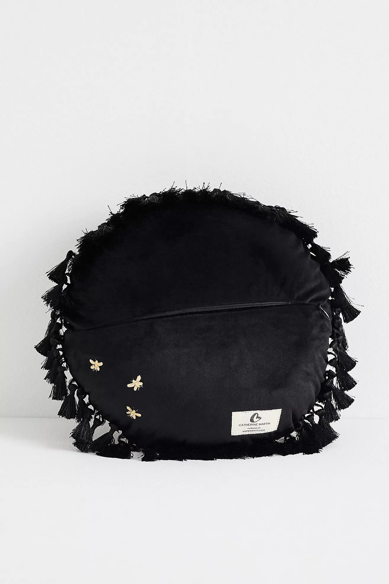Catherine Martin Midnight Creatures Tassel Pillow | Anthropologie (US)