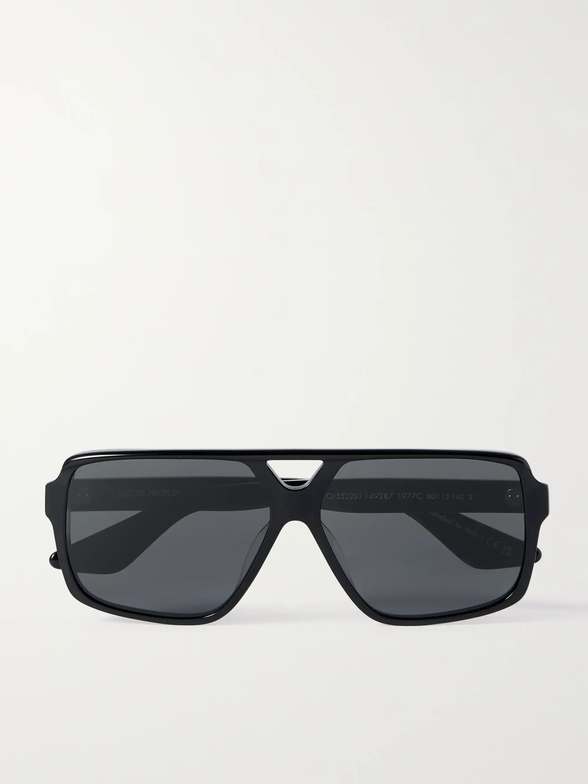 + Khaite 1977C aviator-style acetate sunglasses | NET-A-PORTER (US)