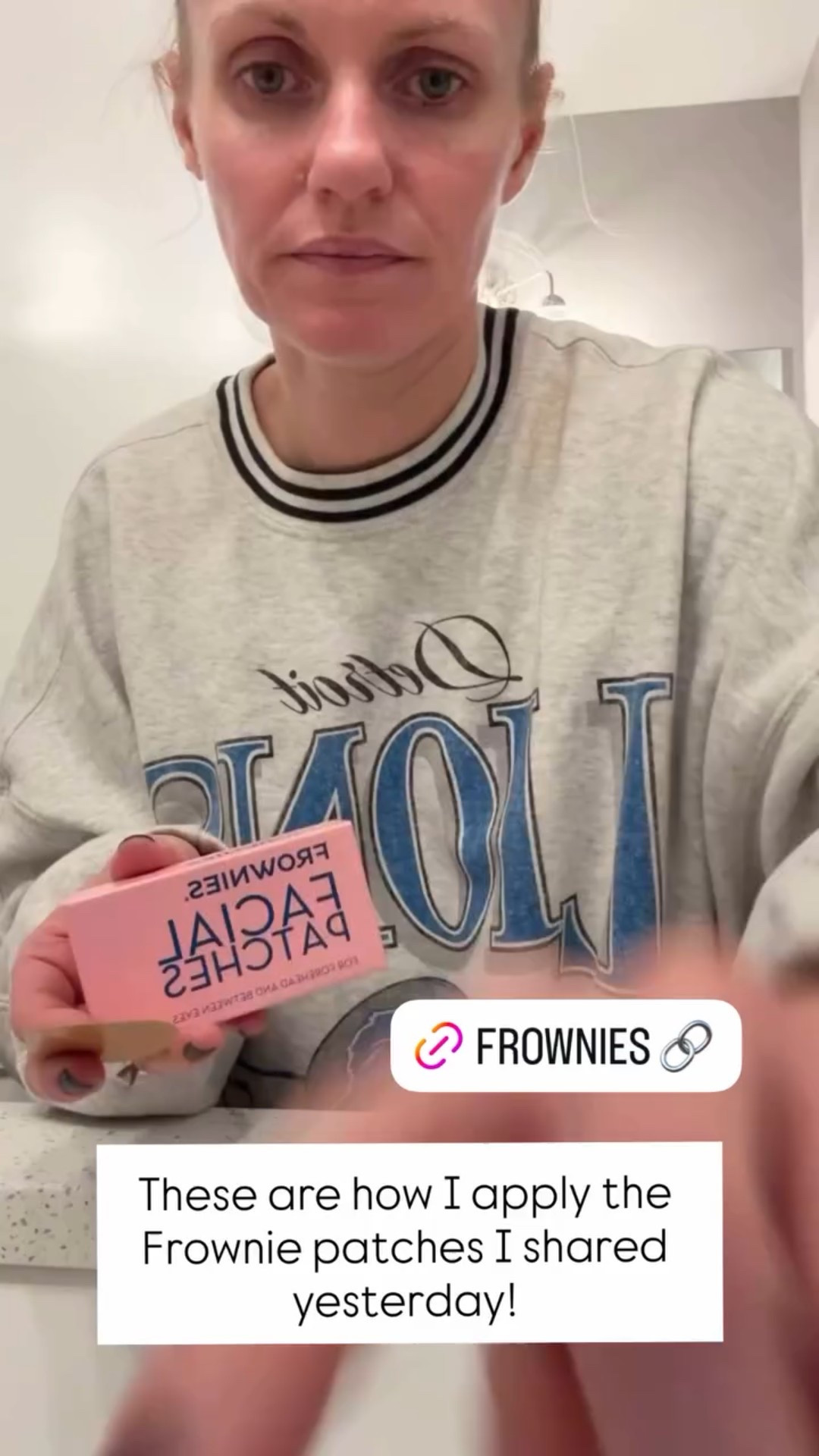 These are how I apply the Frownie patches I shared yesterday!

#LTKFindsUnder50 #LTKBeauty #LTKOver40