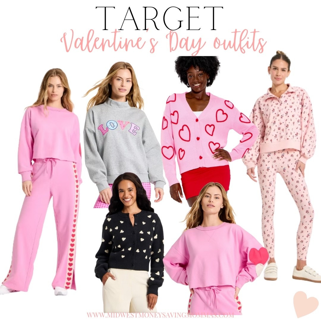 Valentine’s Day outfits 

Target Tuesday. Target fashion  athleisure  sweatshirt  sweatpants  workout set  sweater  cardigan  galentine’s day 

#LTKSeasonal #LTKgrwm #LTKootd