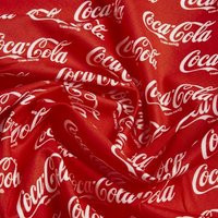 Coca Cola Fabric, 100% Cotton, Fabric By The Yard, Choose Your Cut | Etsy (US)