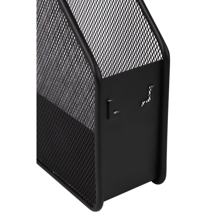 Pen+Gear, File Organizers, Metal Mesh Magazine File Holder, Black, One Compartment | Walmart (US)